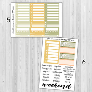 Snowdrops - Big Happy Planner weekly sticker kit