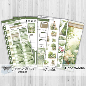 Lush - Hobonichi Weeks weekly sticker kit