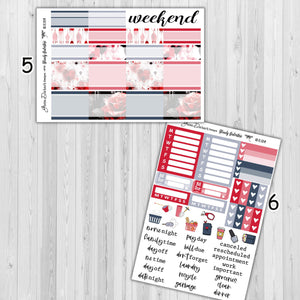 Bloody Valentine - Happy Planner weekly sticker kit