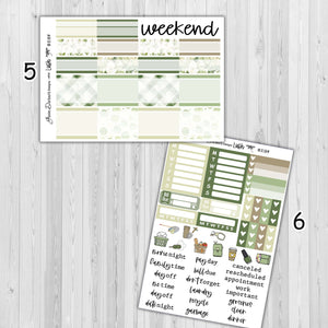 Lush - Happy Planner weekly sticker kit