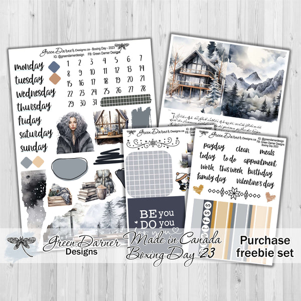 Load image into Gallery viewer, MIC Boxing Day 2023 purchasable sale freebie - Cozy Winter
