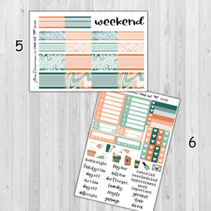 Camp Out - Erin Condren weekly kit