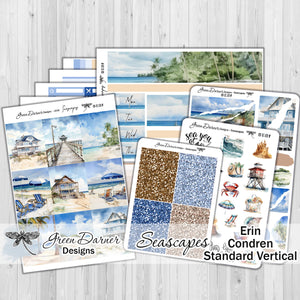 Seascapes - Erin Condren weekly kit