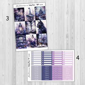 Witch's Haven - standard vertical/Erin Condren weekly sticker kit