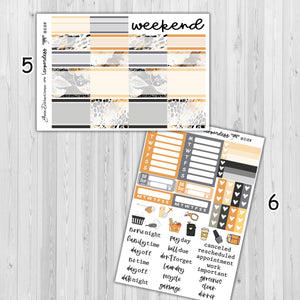 Leopardess - Happy Planner weekly sticker kit