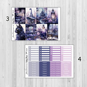 Witch's Haven - Happy Planner weekly sticker kit