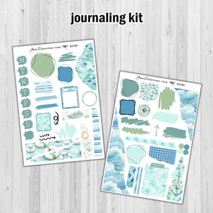 Cruising Journaling sticker kit