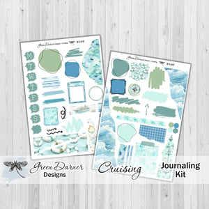Cruising Journaling sticker kit