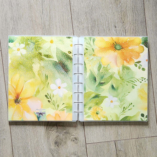 Load image into Gallery viewer, Lemon Lime Floral Disc Album
