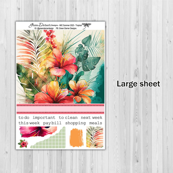 Load image into Gallery viewer, MIC June 2023 sale purchasable sale freebie - Tropical

