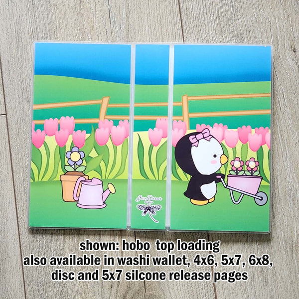 Load image into Gallery viewer, Spring Garden sticker storage albums
