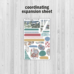 'Tis the Season - standard vertical/Erin Condren weekly planner sticker kit