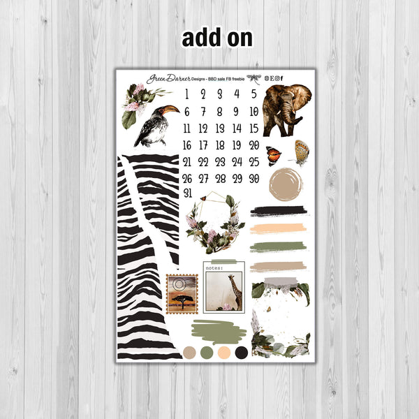 Load image into Gallery viewer, BBD February 2023 purchasable sale freebie - Safari
