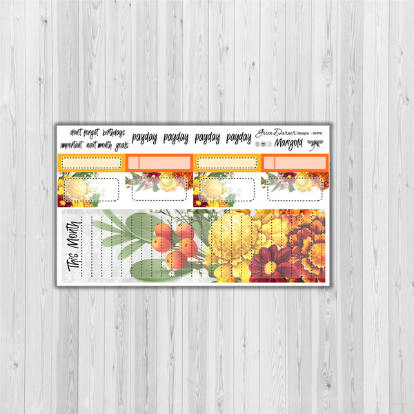 Load image into Gallery viewer, Big Happy Planner Monthly - Marigold - customizable month
