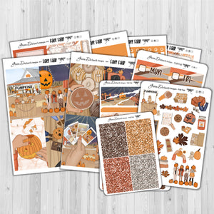 Fall Fair - Big Happy Planner decorative weekly planner sticker kit