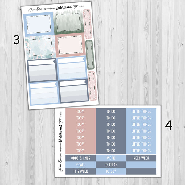 Load image into Gallery viewer, Winterbound - Big Happy Planner decorative weekly planner sticker kit
