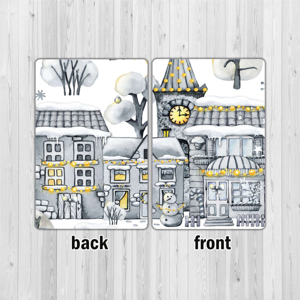 Load image into Gallery viewer, Christmas Village - 5x7 removable sticker storage album
