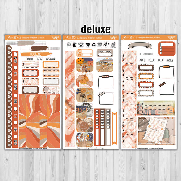 Load image into Gallery viewer, Fall Fair - Hobonichi Weeks decorative weekly planner sticker kit
