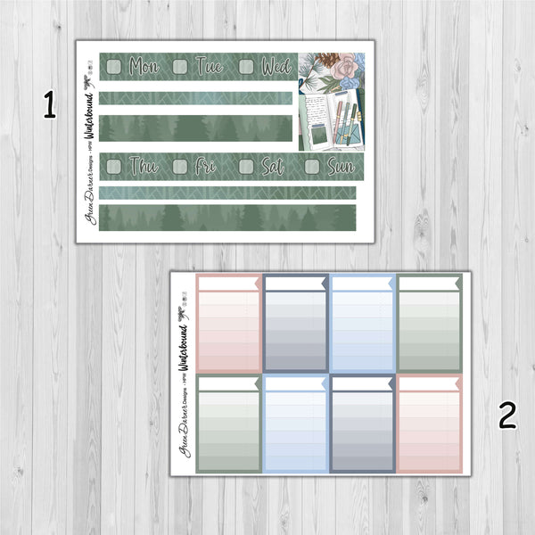 Load image into Gallery viewer, Winterbound - Happy Planner decorative weekly planner sticker kit
