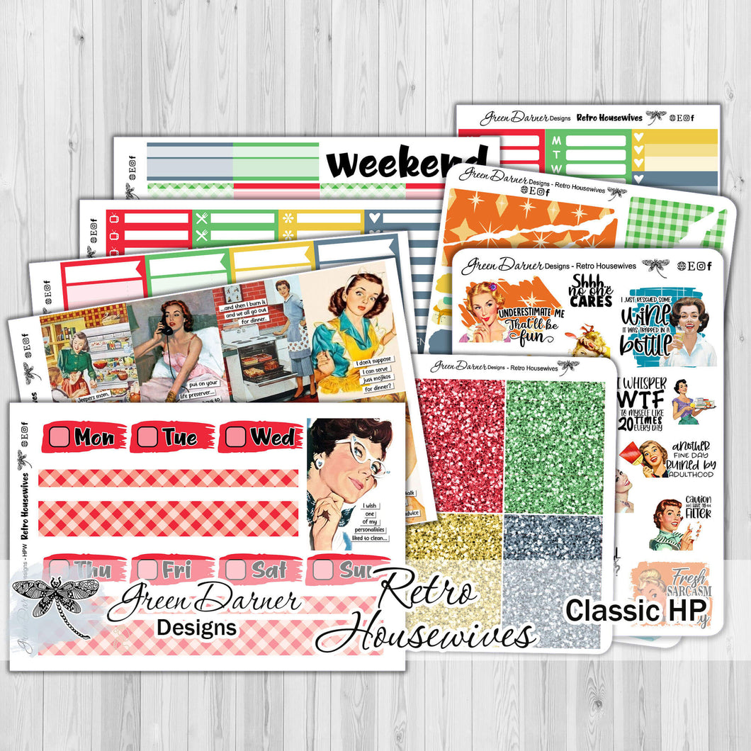 Retro Housewives - HP Classic weekly kit
