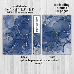 Sapphire - top loading sticker storage albums