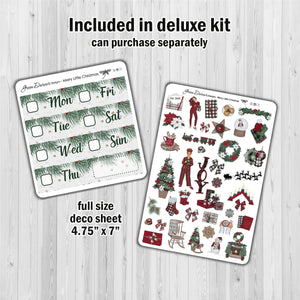 Merry Little Christmas - Big Happy Planner decorative weekly planner sticker kit