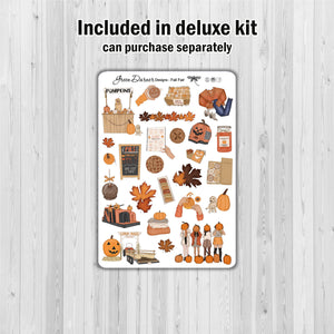 Fall Fair  - Happy Planner decorative weekly planner sticker kit