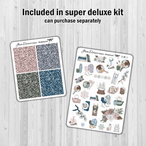 Winterbound - Happy Planner decorative weekly planner sticker kit