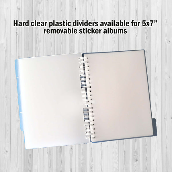 Load image into Gallery viewer, Focus on the Journey - 5x7 removable sticker storage album
