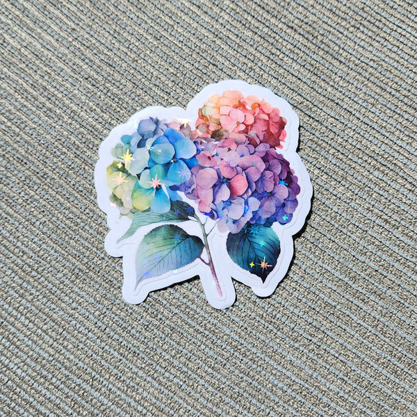 Load image into Gallery viewer, Hydrangea sticker flakes
