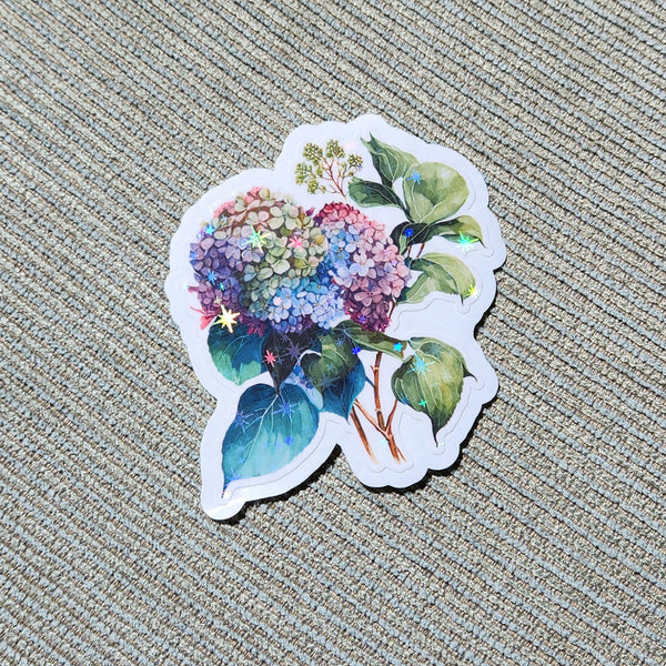 Load image into Gallery viewer, Hydrangea sticker flakes
