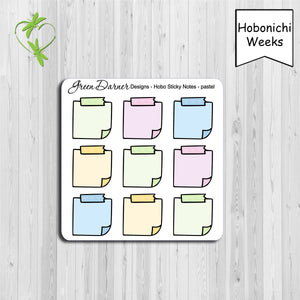 Sticky Notes - smaller sized memo stickers