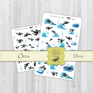 Orca - Deco stickers