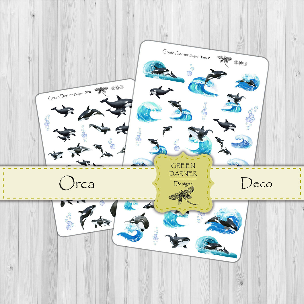 Orca - Deco stickers
