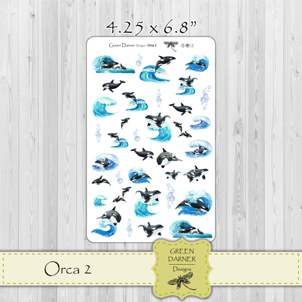 Load image into Gallery viewer, Orca - Deco stickers
