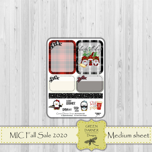 Load image into Gallery viewer, MIC Fall 2020 purchasable sale freebie - Plaid Gnomes
