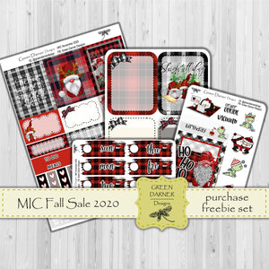 MIC Fall 2020 purchasable sale freebie - Plaid Gnomes