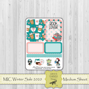 MIC Winter 2020 purchasable sale freebie - Coffee & Book Lover