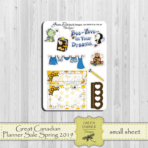 GCPS Spring 2019 purchasable sale freebie - Bears and Bees