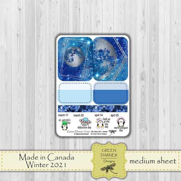 Load image into Gallery viewer, MIC Winter 2021 purchasable sale freebie - Celestial
