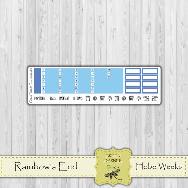 Load image into Gallery viewer, Hobonichi Weeks - Rainbow&#39;s End - Pearl the Penguin-  customizable monthly
