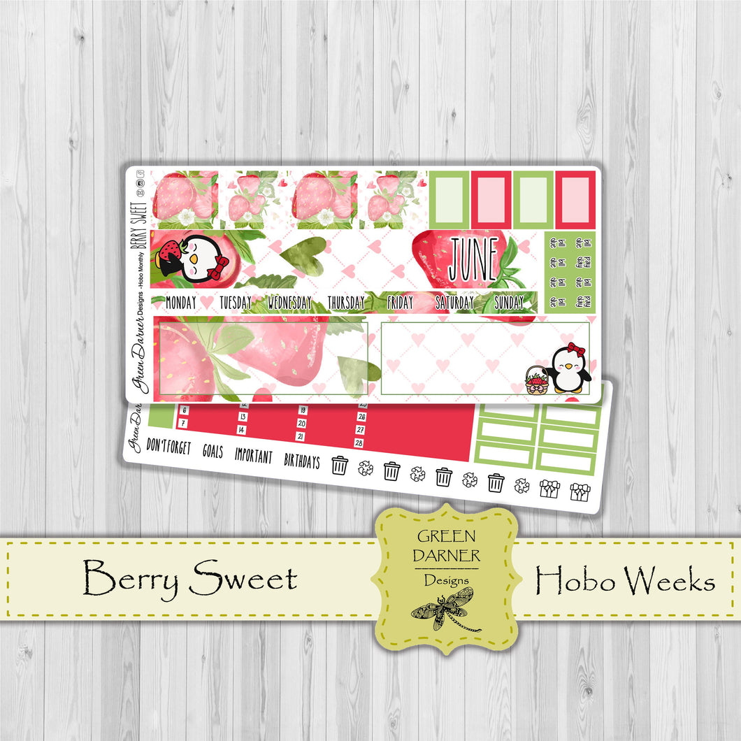 Hobonichi Weeks - Berry Sweet - customizable monthly