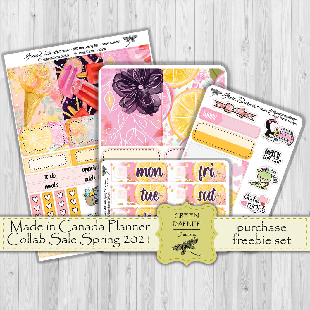 MIC Spring 2021 purchasable sale freebie - Summer Sweets