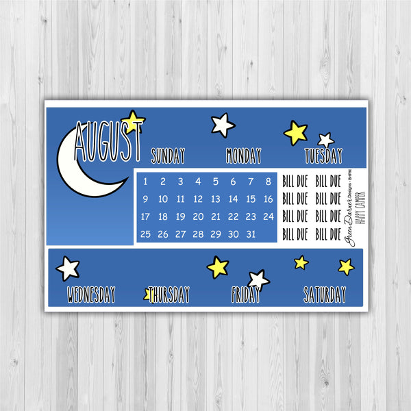 Load image into Gallery viewer, Big Happy Planner Monthly - Happy Camper - Pearl the Penguin - customizable monthly
