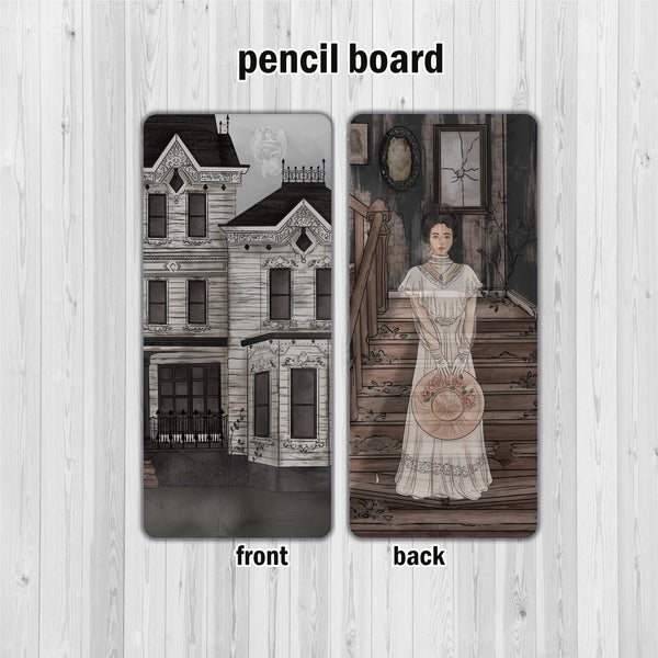 Load image into Gallery viewer, Haunted House - Hobonichi Weeks decorative weekly planner sticker kit
