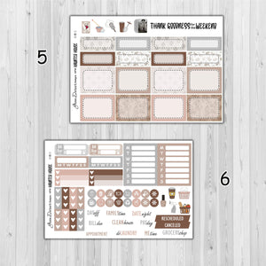 Haunted House  - Happy Planner decorative weekly planner sticker kit