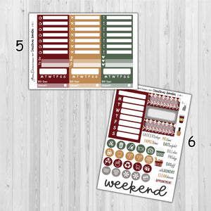 Christmas Sweater - Big Happy Planner decorative weekly planner sticker kit