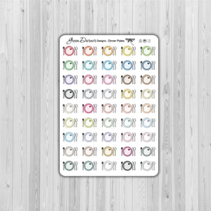 Dinner Plates icon stickers