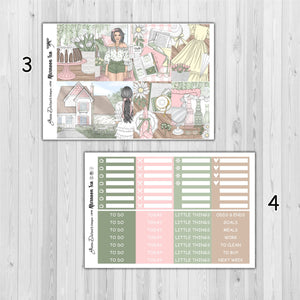 Afternoon Tea - Happy Planner decorative weekly planner sticker kit