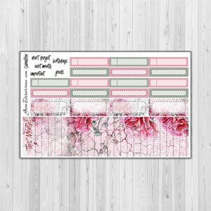 Erin Condern Planner Monthly - Carnation - customizable monthly